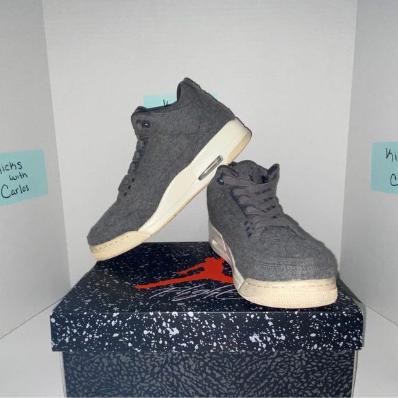 Jordon 3 Retro Wool (size 9.5) main image 4